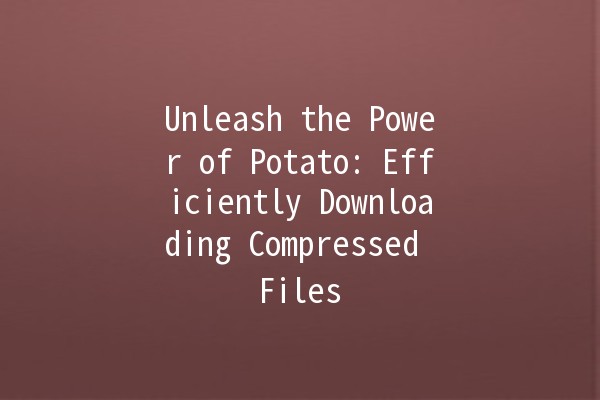 Unleash the Power of Potato: Efficiently Downloading Compressed Files 🥔💻