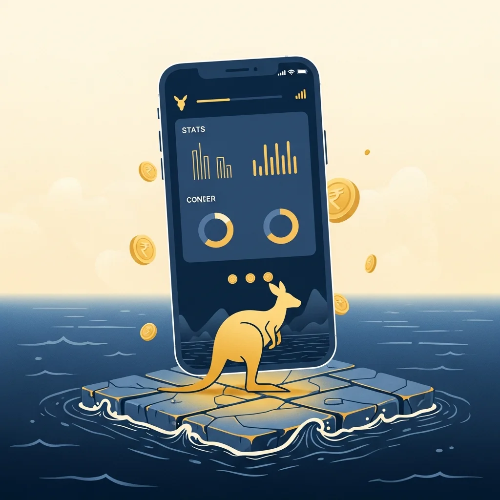 Mine Island Kangaroo Game App mid image